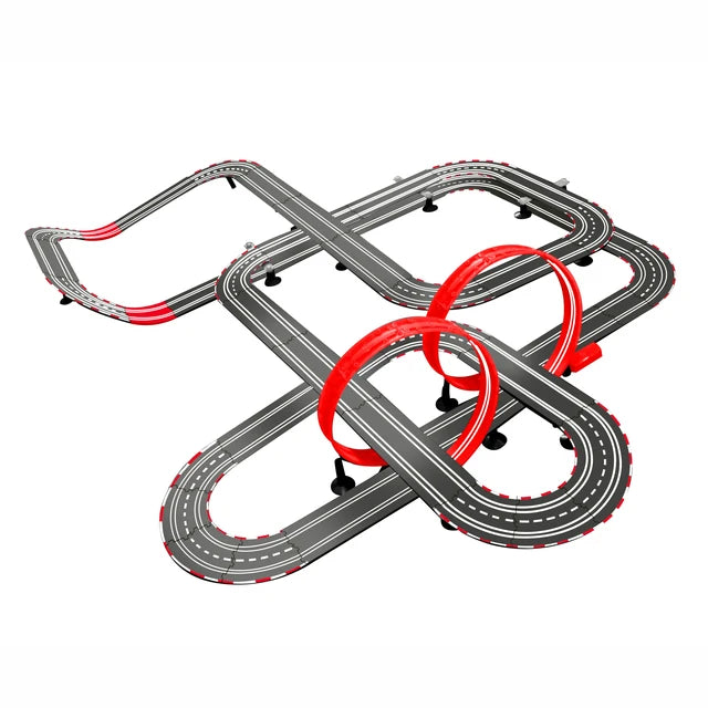 Electric Track Railway Remote Control Car Train Toys Autorama Racing Track Circuit Voiture Slot Car Railway Toys For Boy Kids