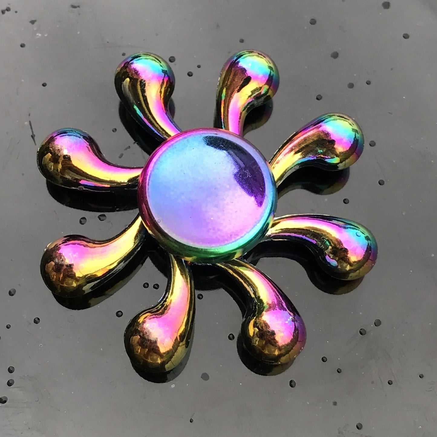 1 Pieces Tri Spinner Model 60-65MM Finger Spinner Anxiety Relief Stress Finger Gyro R188 Bearing Spider Metal Hand Spinner