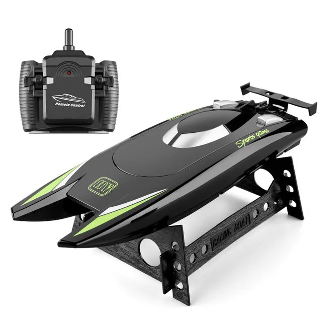 RC Boat RC Boat 30KM/H 4CH High Speed Remote Control Ship Boat 2.4G Rowing Waterproof Capsize Reset RC Racing Boat Speedboat