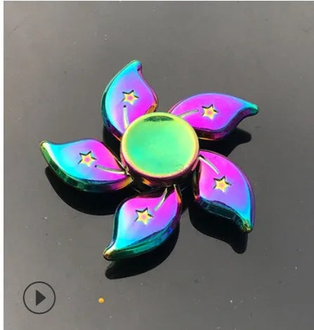 1 Pieces Tri Spinner Model 60-65MM Finger Spinner Anxiety Relief Stress Finger Gyro R188 Bearing Spider Metal Hand Spinner