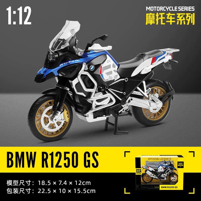 CCA 1:12 SUZUKI GSX-R1000 Alloy Motocross Licensed Motorcycle Model Toy Car Collection Gift Static die Casting Production
