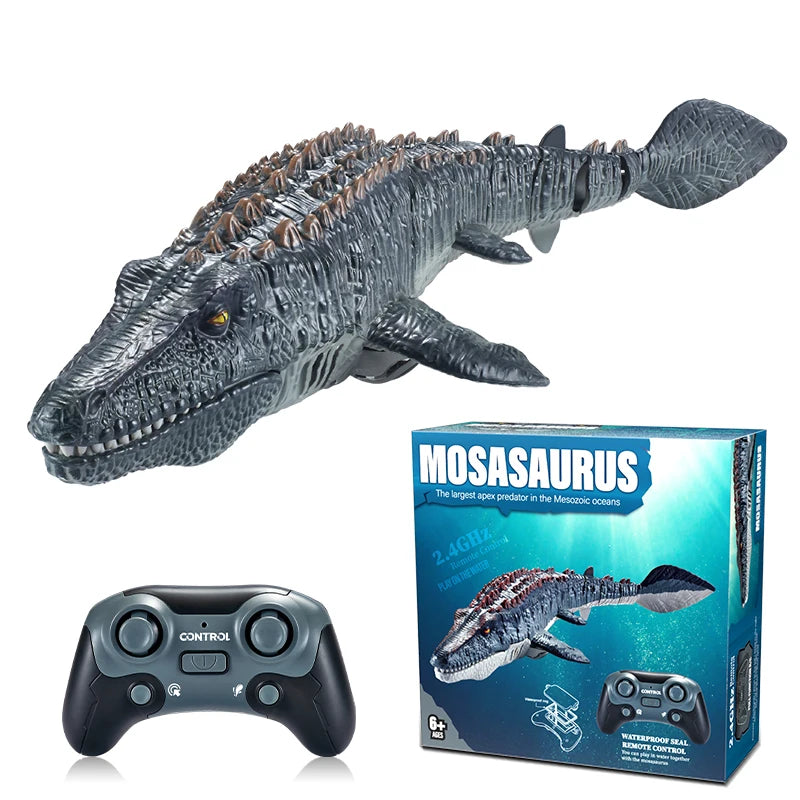 2.4GHz Rc Hippo Toys Remote Control Boat Waterproof Spray kids toys For Boys Gift