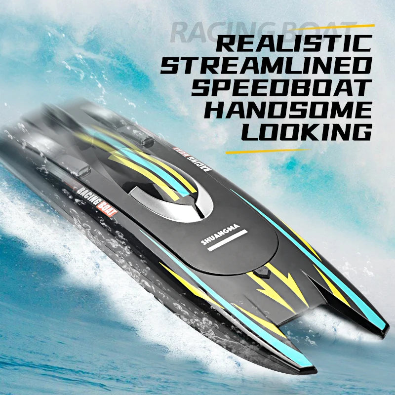 RC Boat 2.4G Double Headed High-speed Boat,dual Paddle Fast Boat,dual Motor Charging Remote Control Boats Outdoor Toys for Boys