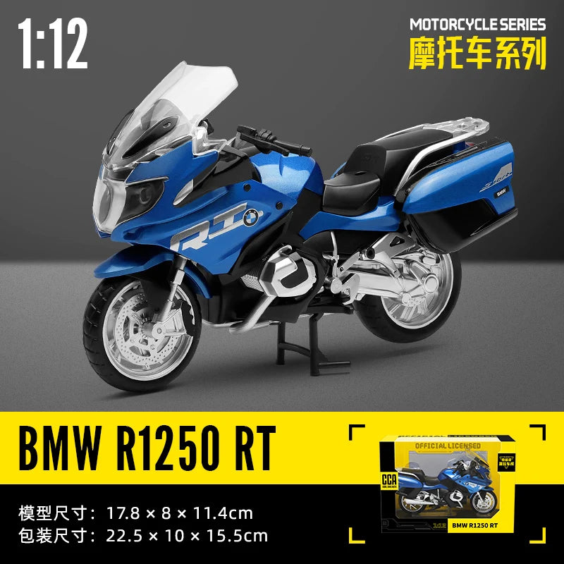 CCA 1:12 SUZUKI GSX-R1000 Alloy Motocross Licensed Motorcycle Model Toy Car Collection Gift Static die Casting Production