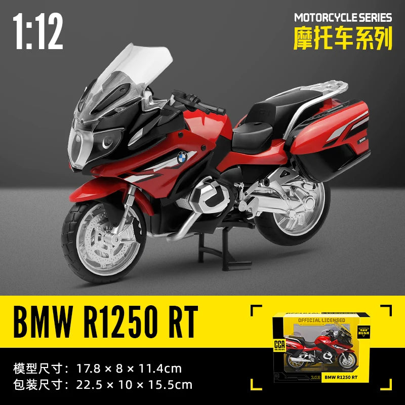 CCA 1:12 SUZUKI GSX-R1000 Alloy Motocross Licensed Motorcycle Model Toy Car Collection Gift Static die Casting Production