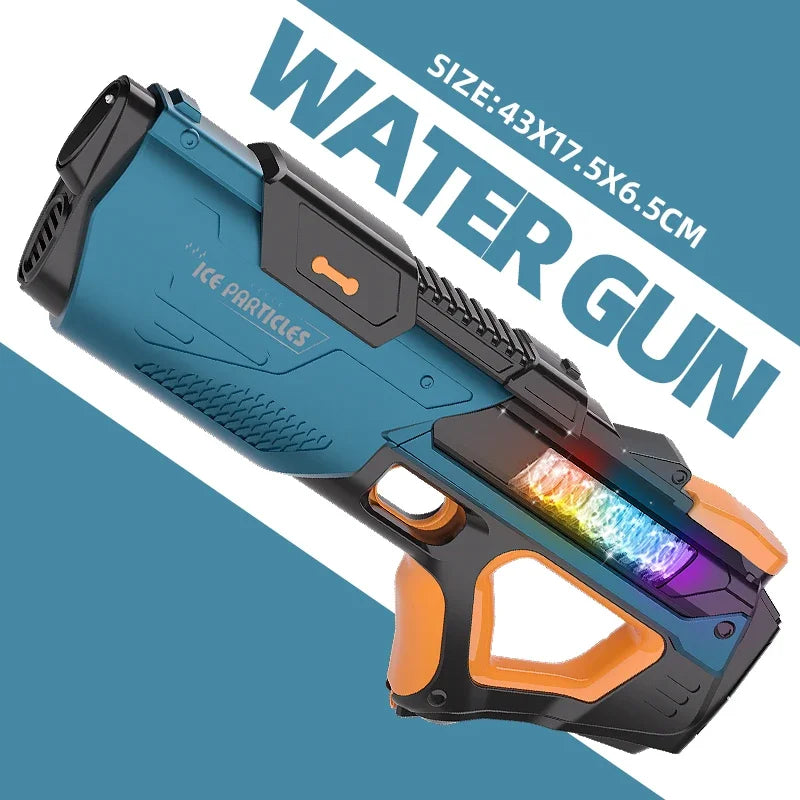 Full Electric Automatic Water Storage Gun Toys Portable Children Summer Beach Outdoor Fight Fantasy Toys for Boys Kids Game Gift