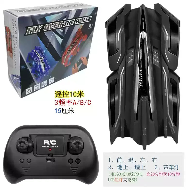 Wall Climbing Rc Car Anti Gravity Climbing Remote Control Car 360 Rotating Stunt Racing Car Toys Climber Gift For Kids Boy Girl