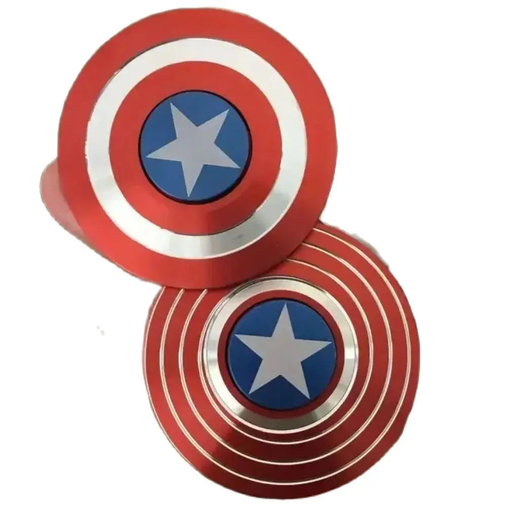 Metal Fidget Spinner Superhero Fast Bearing Finger Hand Spinner gyro EDC ADHD Rotation Anti Stress Aluminum alloy