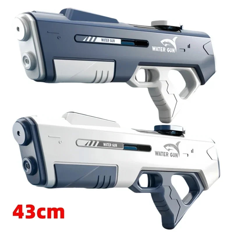 Summer Outdoor ToyChildren Automatic Water Absorption Electric Water Gun Toys Hand Self-integration High-pressure Watergun Toys
