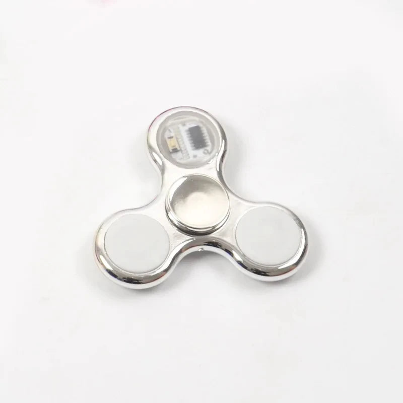 Spinner Toys EDC LED Light Luminous Fidget Changes Hand Top Spinner Golw in The Dark Anitstress Adult Stress Relief Toy for Kids