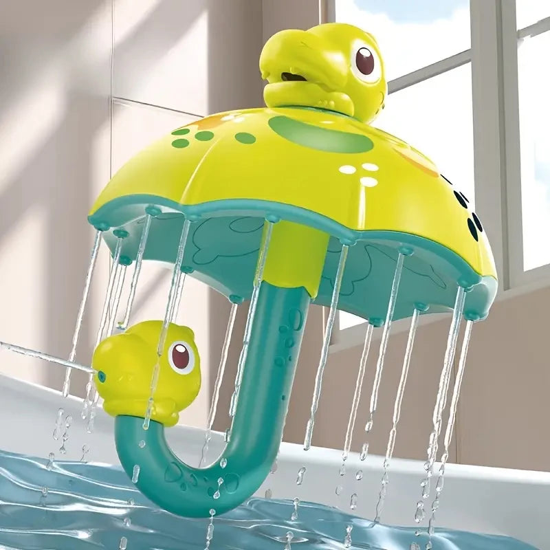 Baby Bath Toys Bath Shower Toy Dinosaur Umbrella Shower Toy Water Spray Water Toys for Kids Tathtub Toys for Toddlers