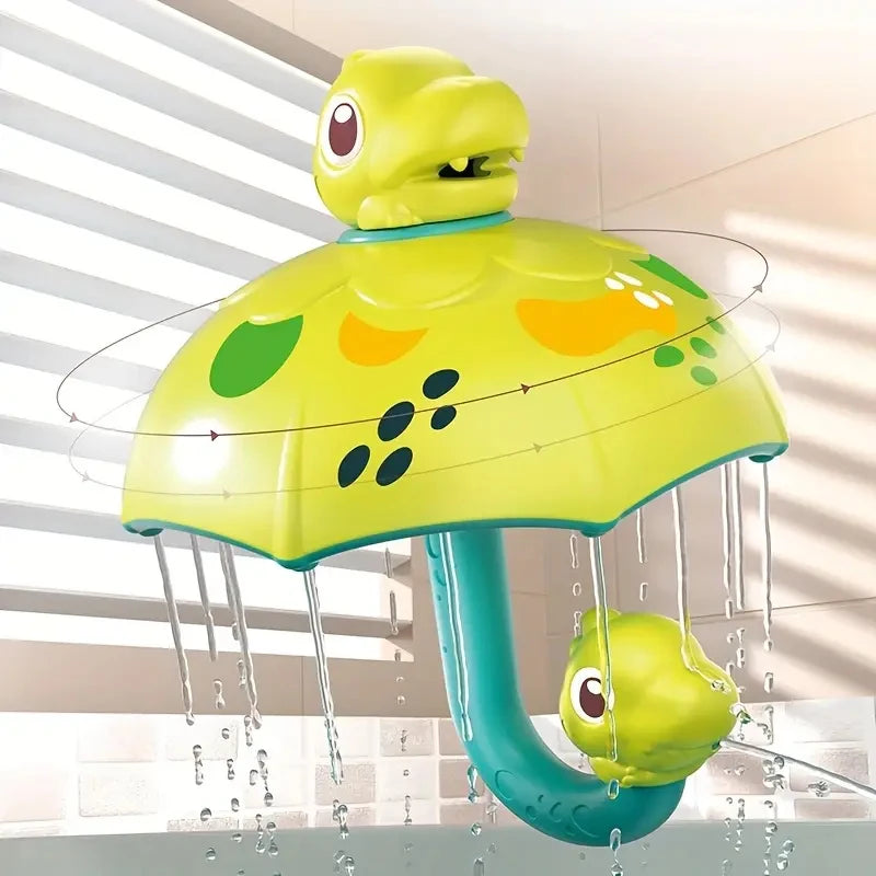 Baby Bath Toys Bath Shower Toy Dinosaur Umbrella Shower Toy Water Spray Water Toys for Kids Tathtub Toys for Toddlers
