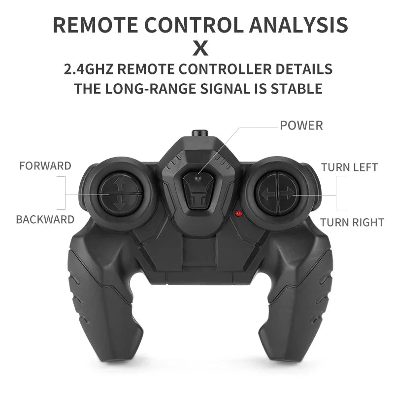 8x8 RC Car 8WD Off-road Amphibious Stunt Vehicle 8-wheel Speed Racing Truck Waterproof Crawler 2.4G Remote Control Cars Toys