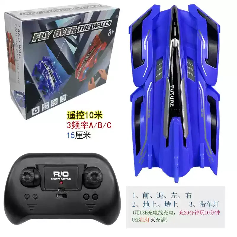 Wall Climbing Rc Car Anti Gravity Climbing Remote Control Car 360 Rotating Stunt Racing Car Toys Climber Gift For Kids Boy Girl