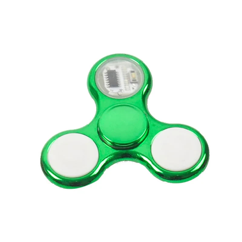 Spinner Toys EDC LED Light Luminous Fidget Changes Hand Top Spinner Golw in The Dark Anitstress Adult Stress Relief Toy for Kids