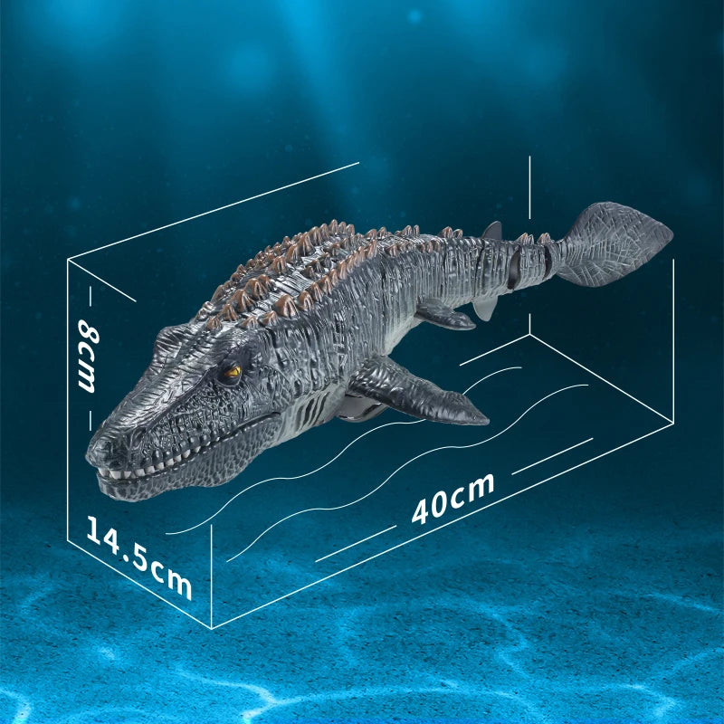 2.4GHz Rc Hippo Toys Remote Control Boat Waterproof Spray kids toys For Boys Gift