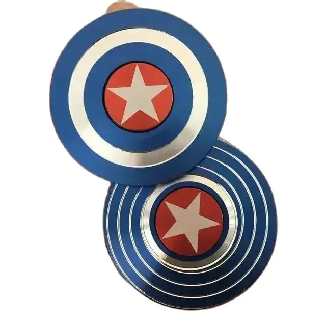Metal Fidget Spinner Superhero Fast Bearing Finger Hand Spinner gyro EDC ADHD Rotation Anti Stress Aluminum alloy