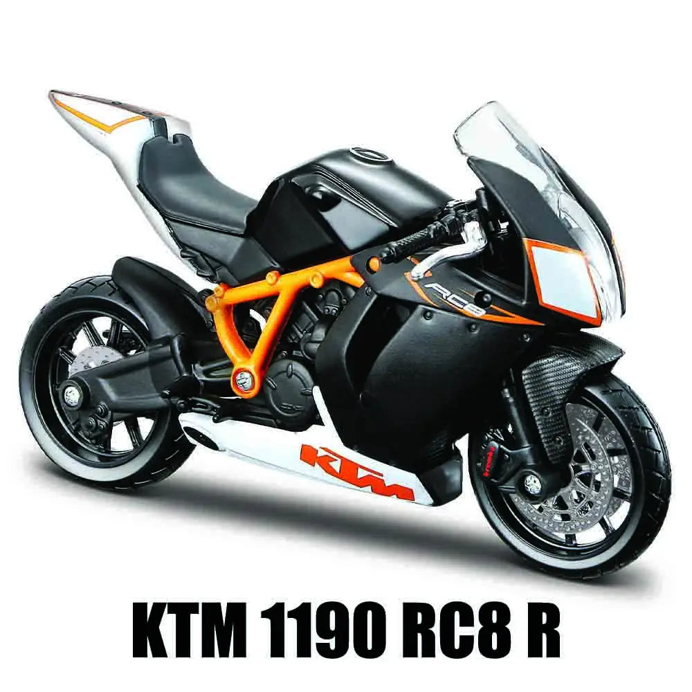 Bburago 1:18 250 KTM Duke  Factory Edition Static Die Cast Vehicles Collectible Motorcycle Model Toys