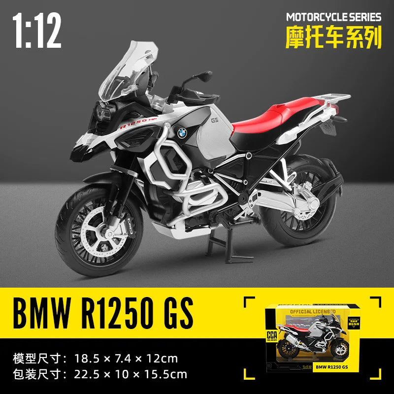 CCA 1:12 SUZUKI GSX-R1000 Alloy Motocross Licensed Motorcycle Model Toy Car Collection Gift Static die Casting Production