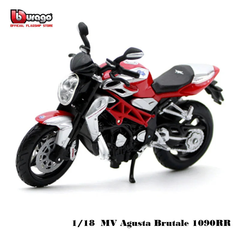 Bburago 1:18 250 KTM Duke  Factory Edition Static Die Cast Vehicles Collectible Motorcycle Model Toys