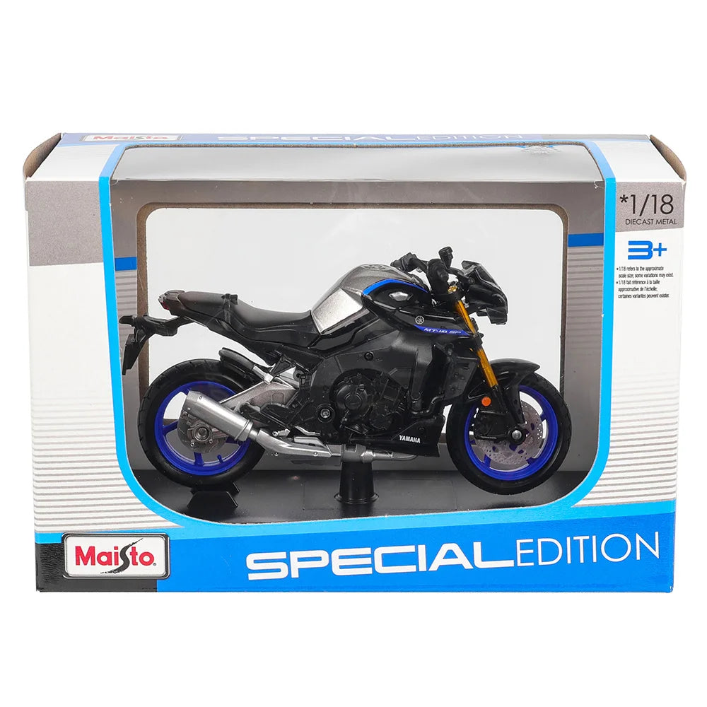 Maisto 1:18 2023 Yamaha MT10 SP 2018 KTM RC 390 YZF-R1 Naked V4 S Road Star 2021 motorcycle motorcycle Model collection gift toy