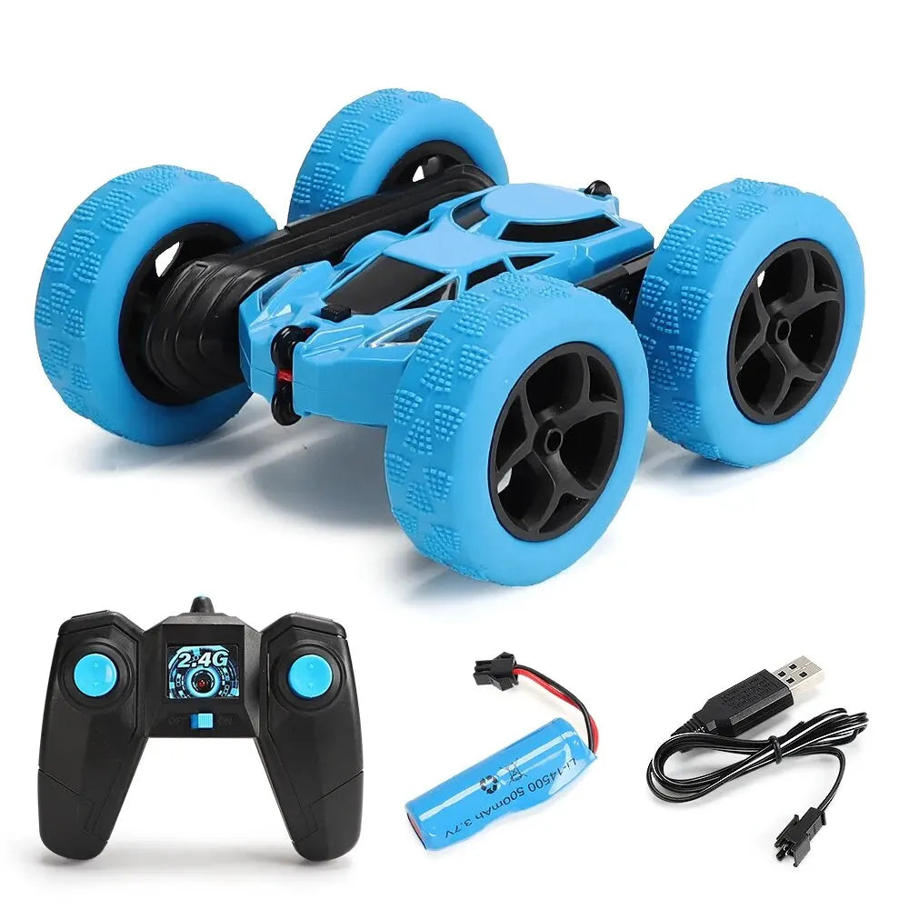 Double Sided Flip RC Stunt Car 2.4G Remote Control 360° Degree Rotation Off-Road Drift Car Toy Gift for Kids Adults Boys Girls