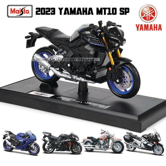 Maisto 1:18 2023 Yamaha MT10 SP 2018 KTM RC 390 YZF-R1 Naked V4 S Road Star 2021 motorcycle motorcycle Model collection gift toy
