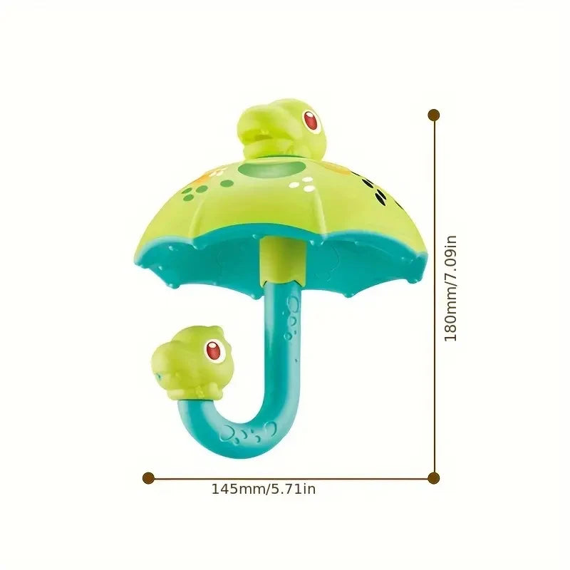 Baby Bath Toys Bath Shower Toy Dinosaur Umbrella Shower Toy Water Spray Water Toys for Kids Tathtub Toys for Toddlers