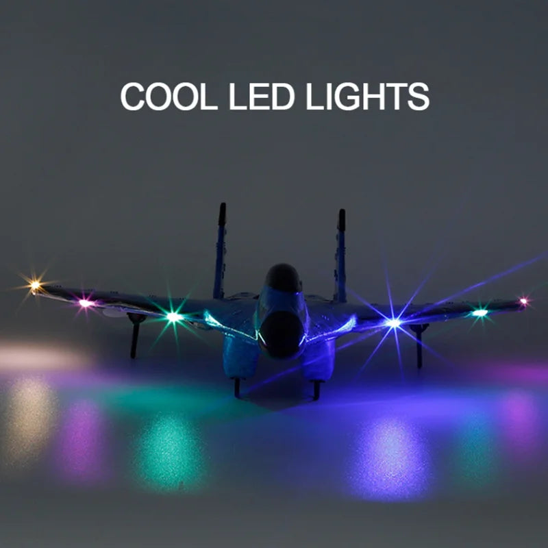 Parkten 2.4G 2CH Glider RC Ariplane P320 Fixed Wing Fighter Aircra Hand Throwing Foam Outdoor Toys For Boys Birthday Gift