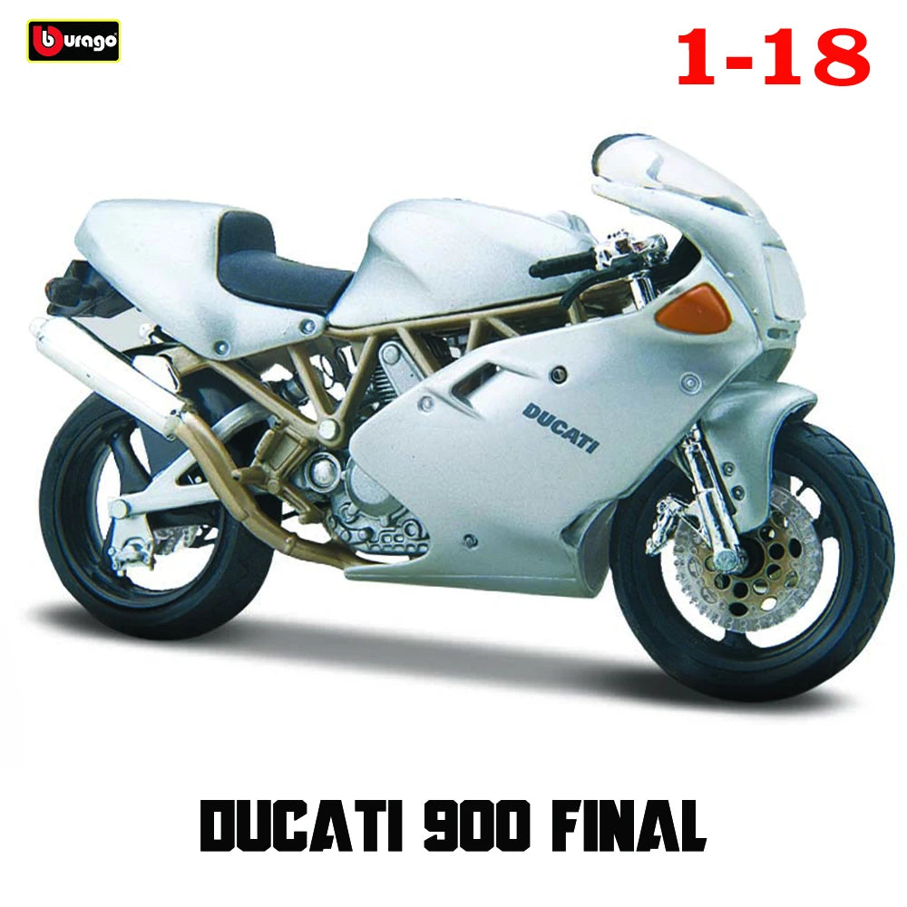 Bburago 1:18 250 KTM Duke  Factory Edition Static Die Cast Vehicles Collectible Motorcycle Model Toys