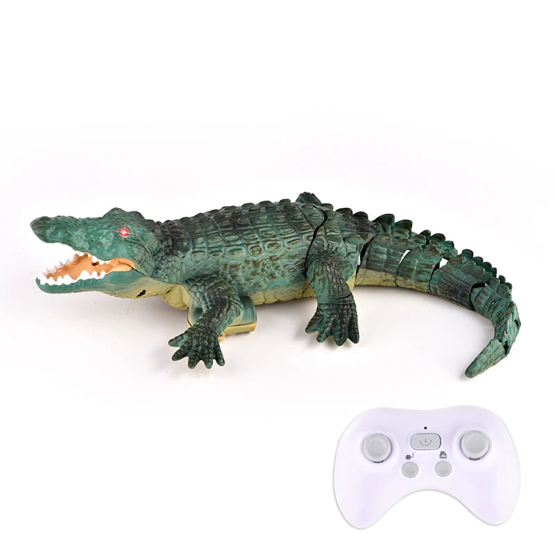 Rc Crocodile Remote Control Boat Electric Simulation Radio control  Machine toys  Children's Water pool Outdoor Toys for Boys