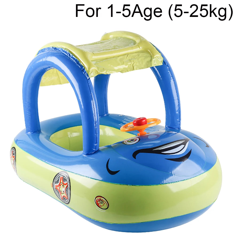 Car shape Toddler pool floats,Baby Swimming ring beach toys,Pool float for kids swim floaties，floaty for toddlers 4-6