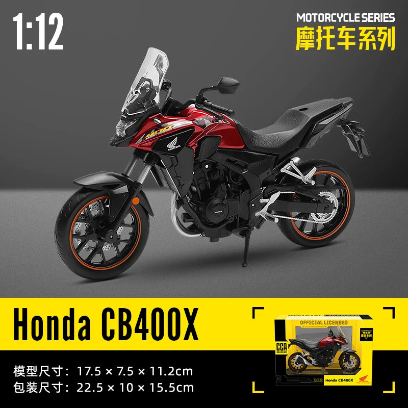 CCA 1:12 SUZUKI GSX-R1000 Alloy Motocross Licensed Motorcycle Model Toy Car Collection Gift Static die Casting Production