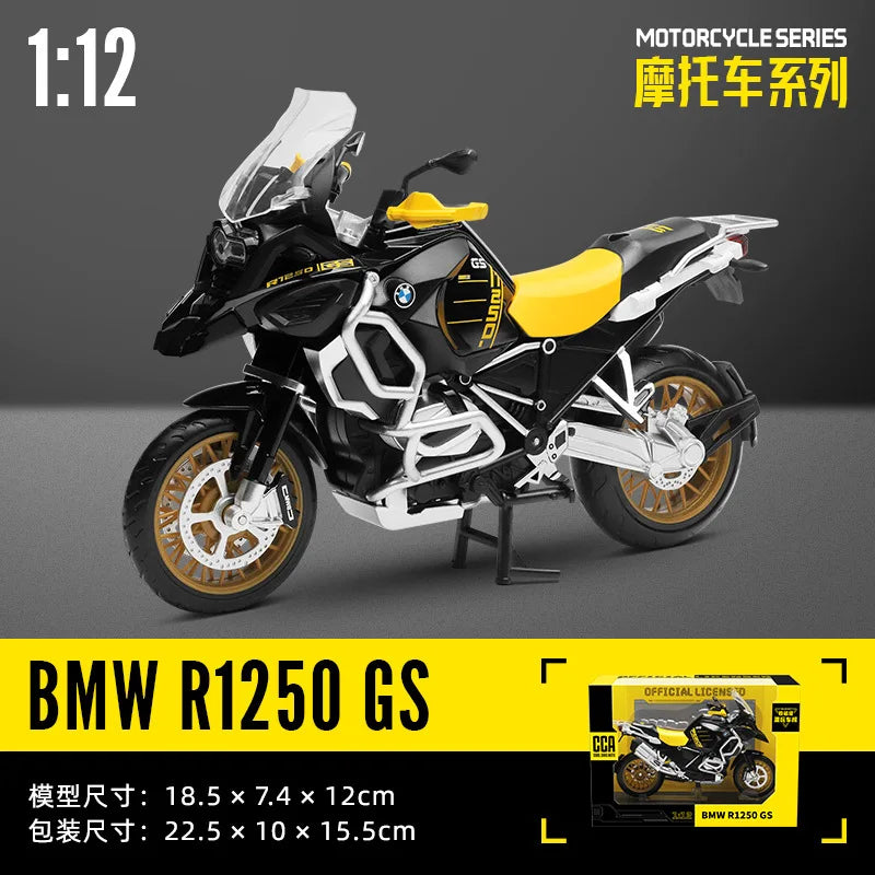 CCA 1:12 SUZUKI GSX-R1000 Alloy Motocross Licensed Motorcycle Model Toy Car Collection Gift Static die Casting Production