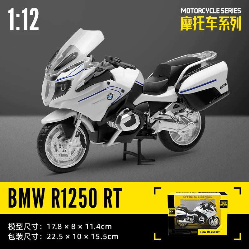 CCA 1:12 SUZUKI GSX-R1000 Alloy Motocross Licensed Motorcycle Model Toy Car Collection Gift Static die Casting Production