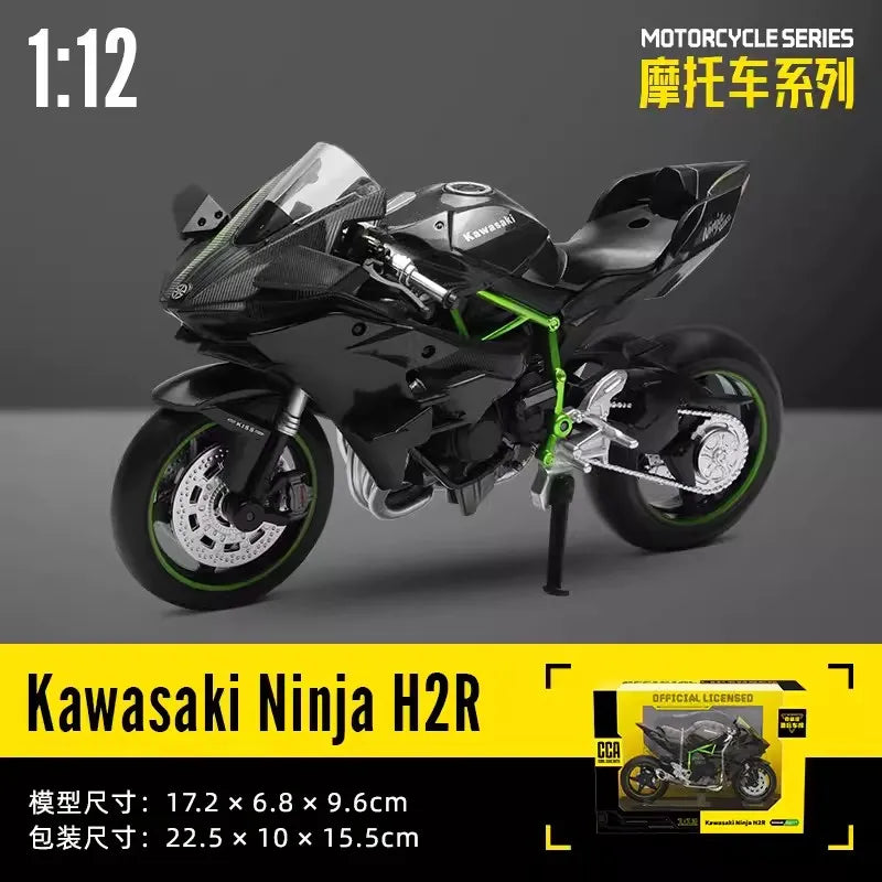 CCA 1:12 SUZUKI GSX-R1000 Alloy Motocross Licensed Motorcycle Model Toy Car Collection Gift Static die Casting Production